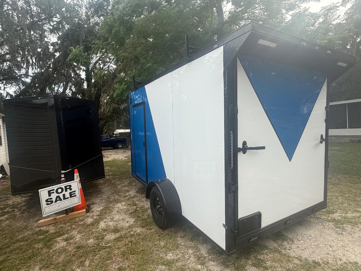 2026 7 x 12 enclosed cargo trailer