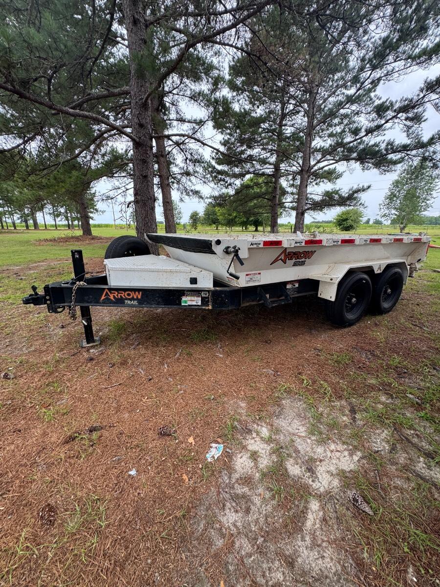 2026 Arrow 7x12 dump trailer 14k