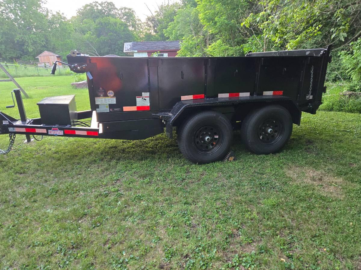 2026 Interstate 6x10 dump trailer