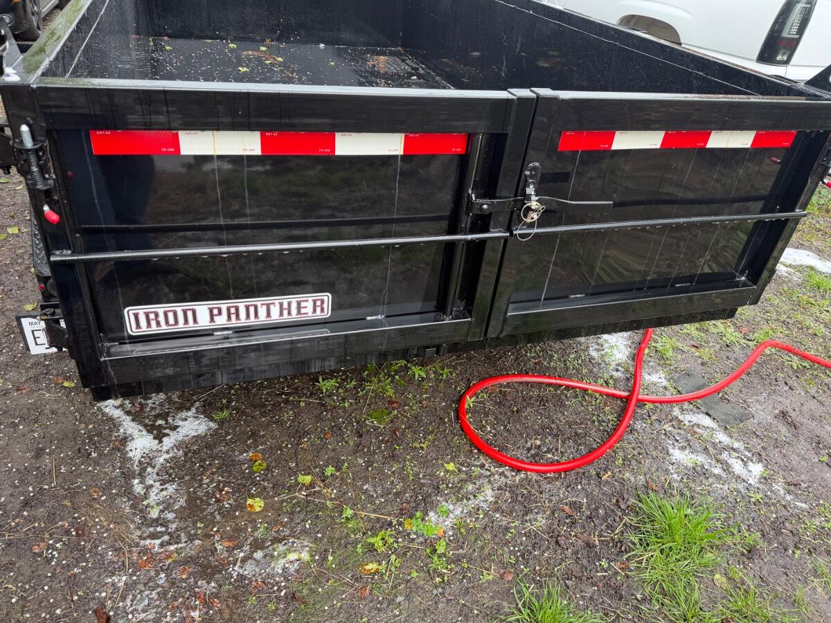 2025 Iron panther 6x12x2 10k dump trailer.