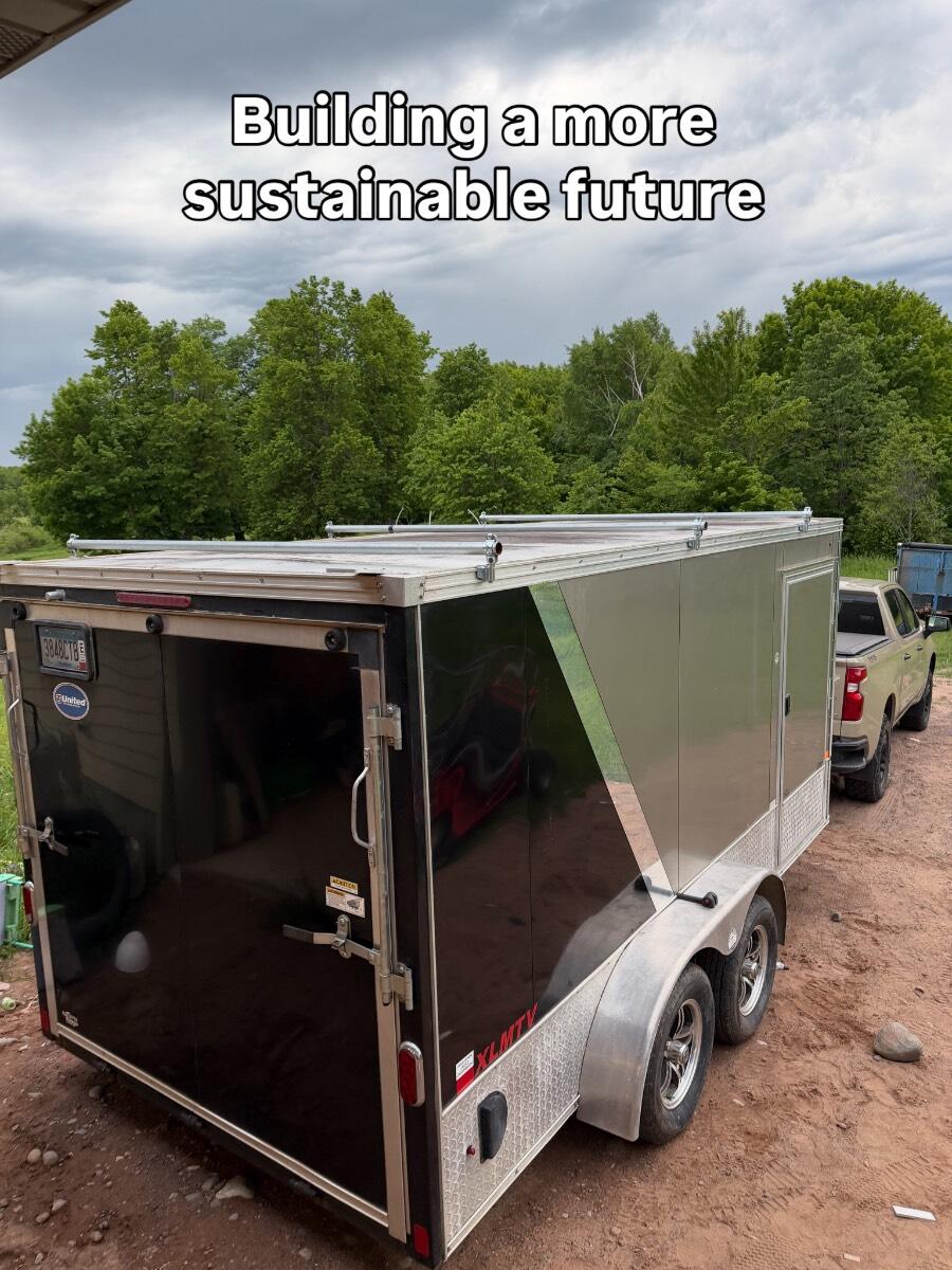 2020 United 7x14’ enclosed trailer