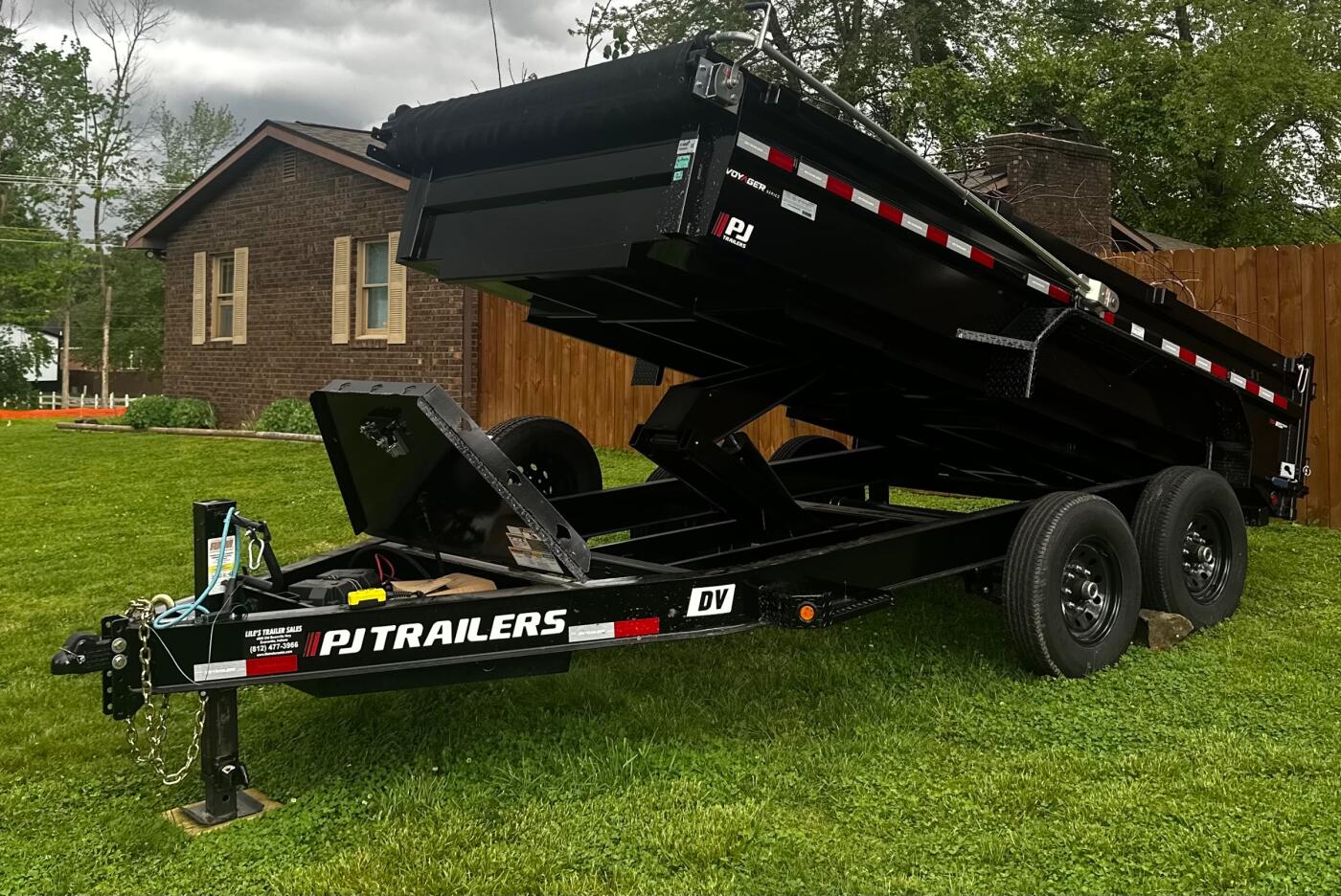 2024 PJ Trailers DV1 7x14 Dump