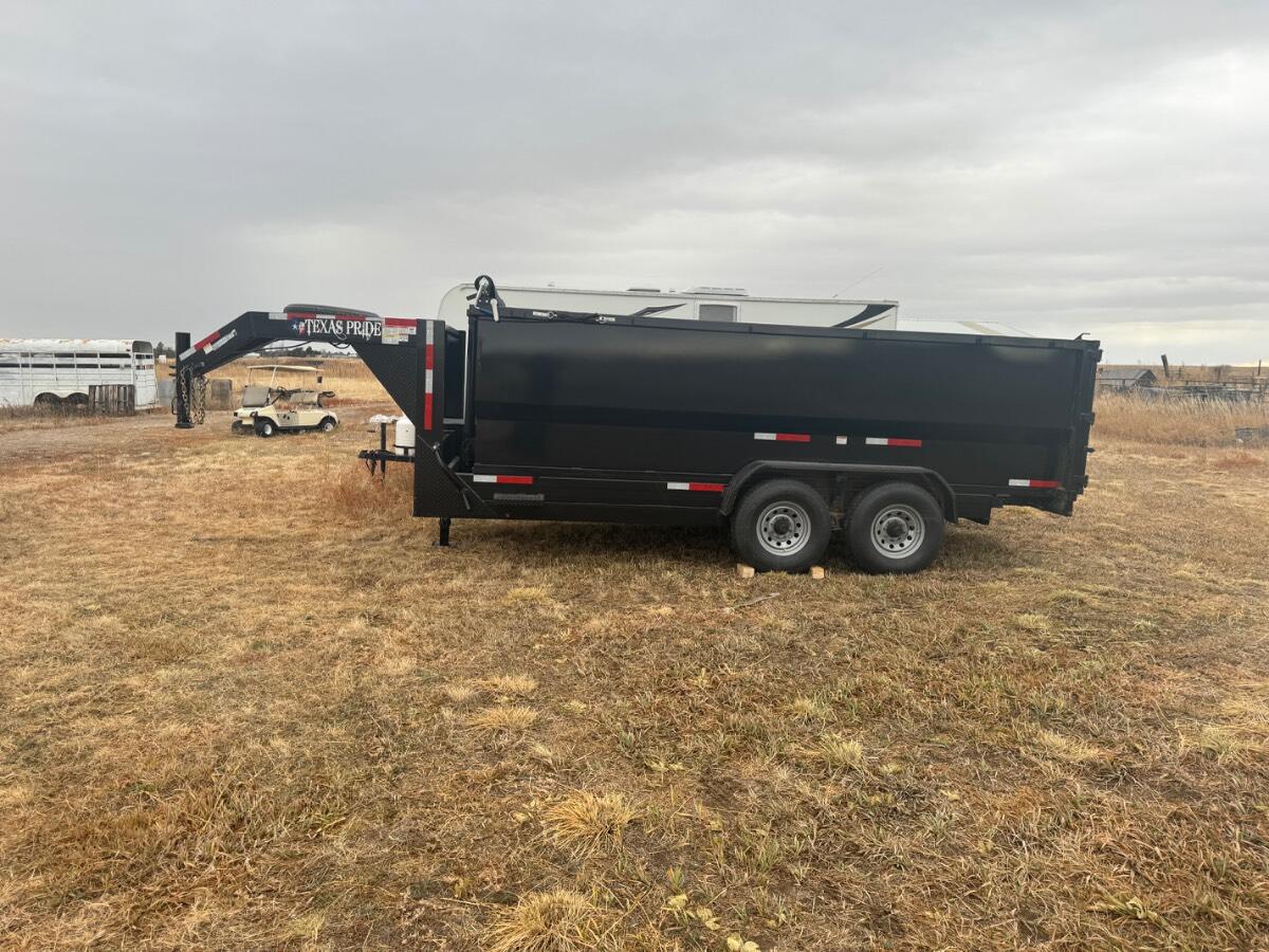 2024 Texas Pride Gooseneck Dump Trailer