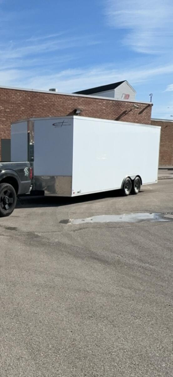 2020 Cross Enclosed trailer with winch