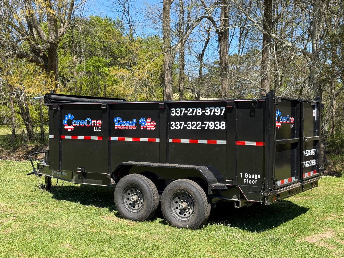 2026 Coffee Creek 14’ Dump trailer with 4’ walls