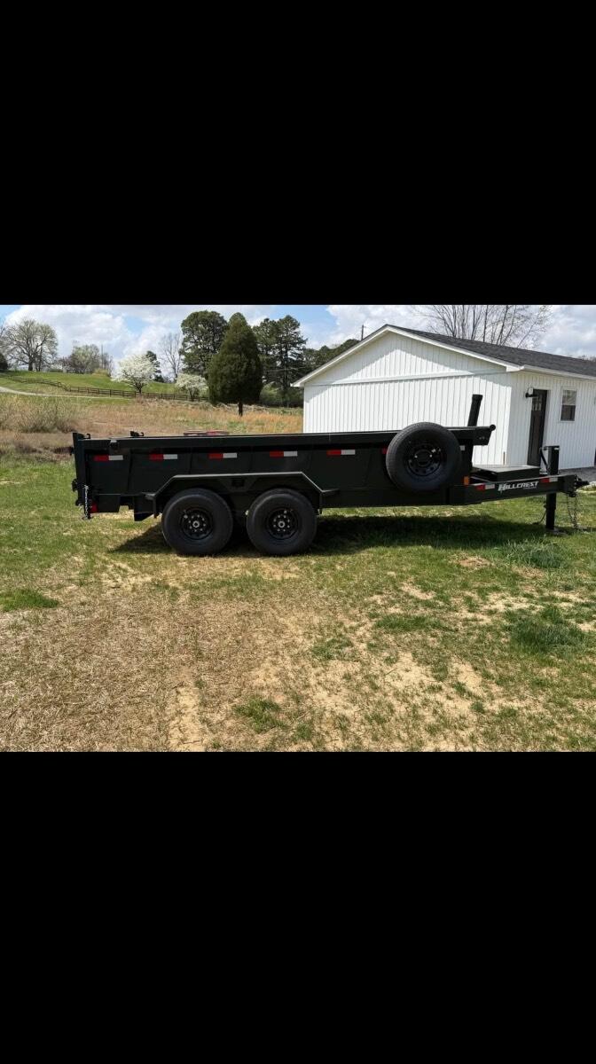 2026 Hillcrest 14k 7’x14’ Dump Trailer