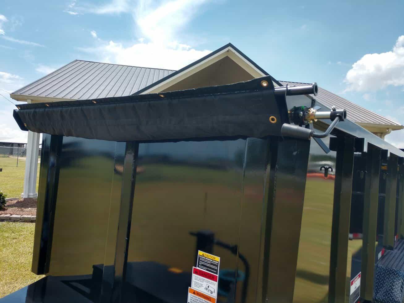 2016 BixTex 7'x14' DUMP TRAILER HIGH RAILS
