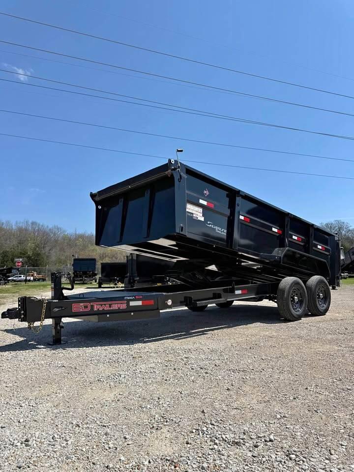 2025 Ed Trailer 16 foot 14k dump