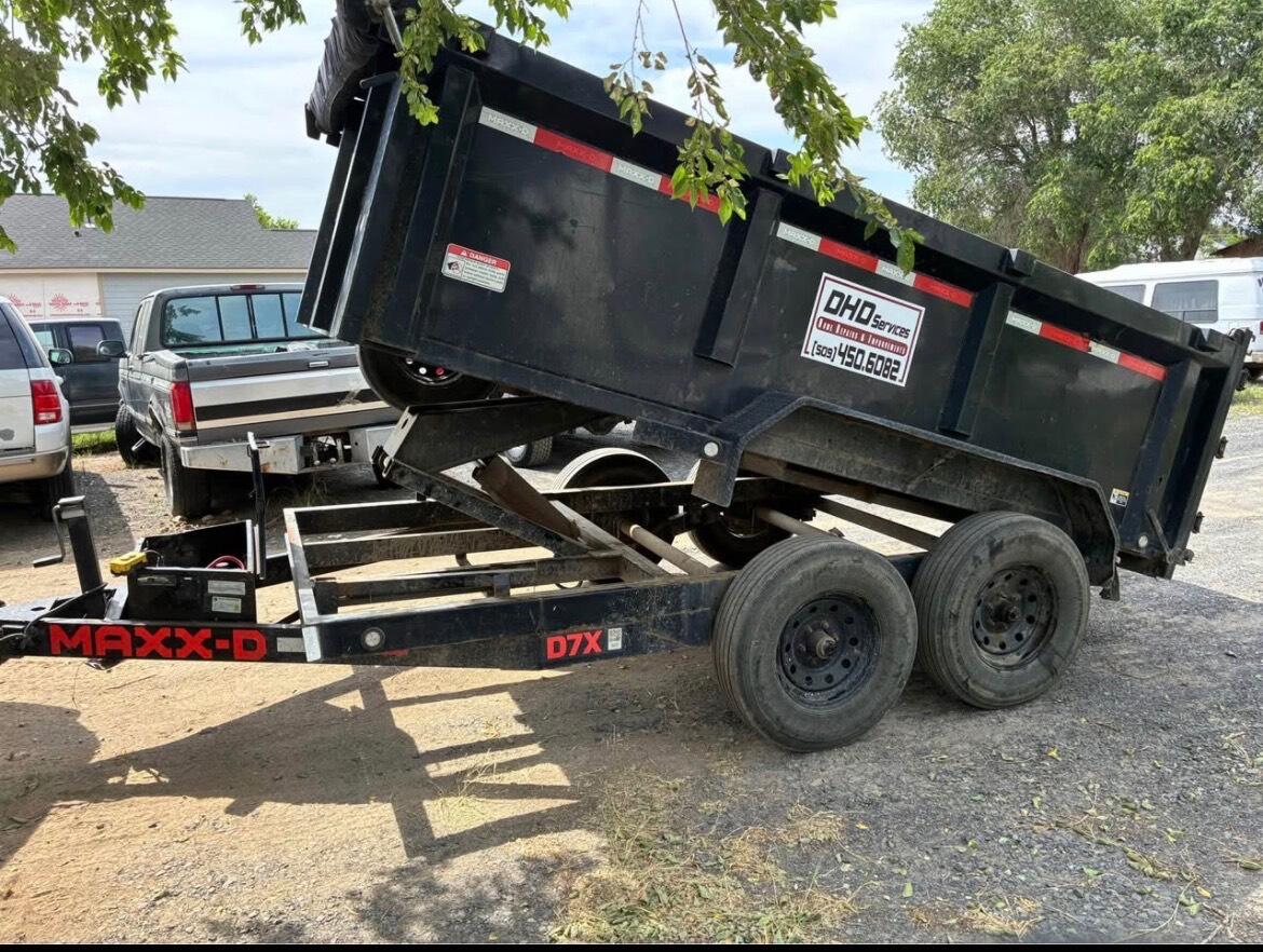 2022 MaxxD 6x12&rsquo; dump trailer with HW