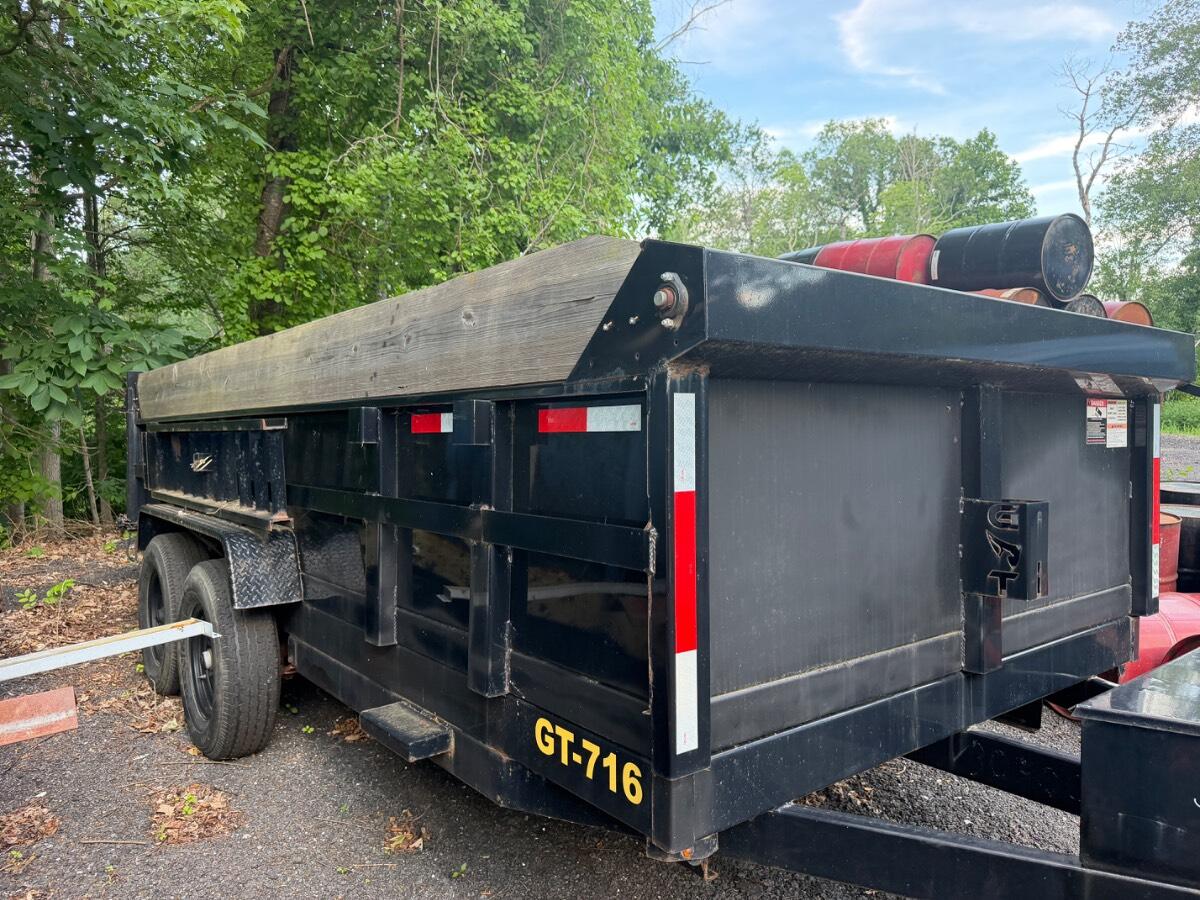 2021 Chub 16 foot 7 ton dump trailer