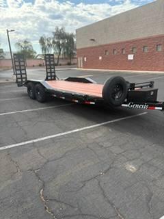 2026 Genesis Car Hauler 22ft dovetail 14k w/winch