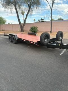 2020 Walton Car Hauler 20ft wood deck 10k w/winch
