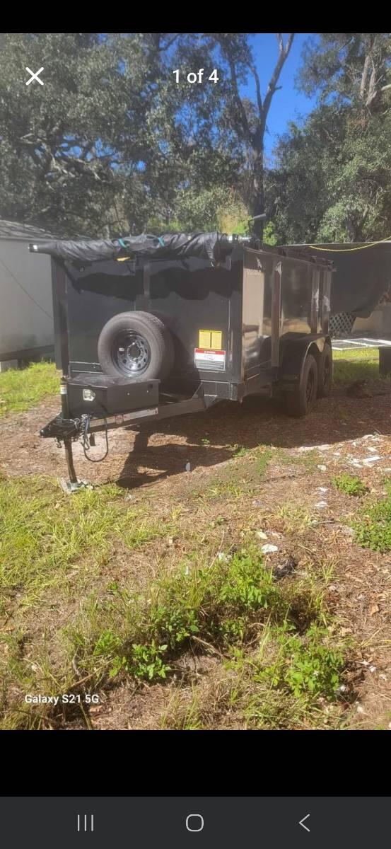 2024 Triple Crown Trailer 6x12x4 (10.2 Cubic yards)