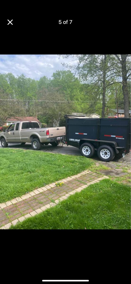 2004 Bri-mar 10,000lb dump trailer