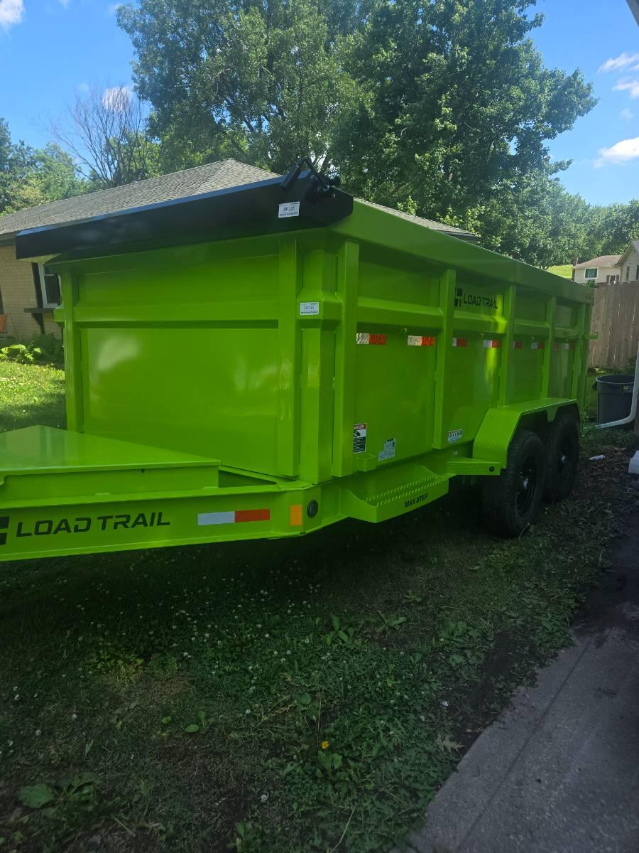 2026 Load Trail 14 ft dump with 4 ft sides