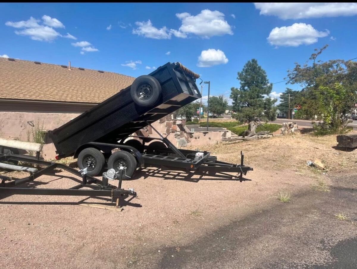 2026 POLT DUMP Dump Trailer with Bobcat Kit
