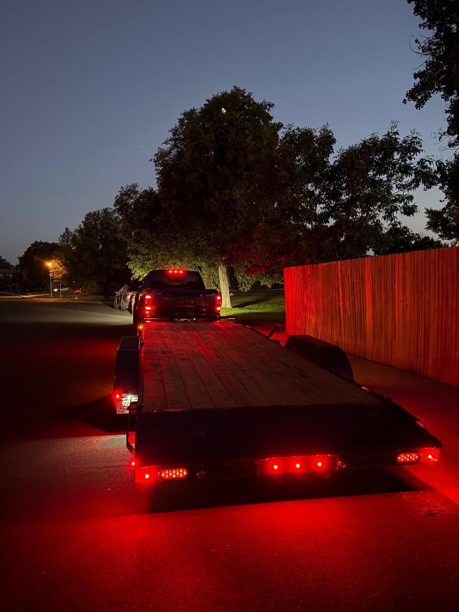2026 Lamar Car hauler with 2’ dovetail