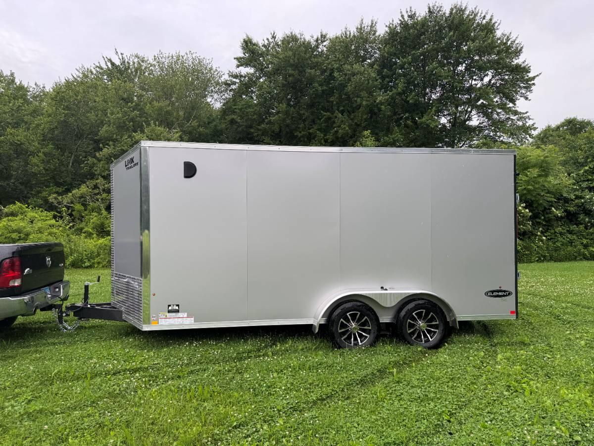 2026 Seek 7x16 7K Enclosed Trailer
