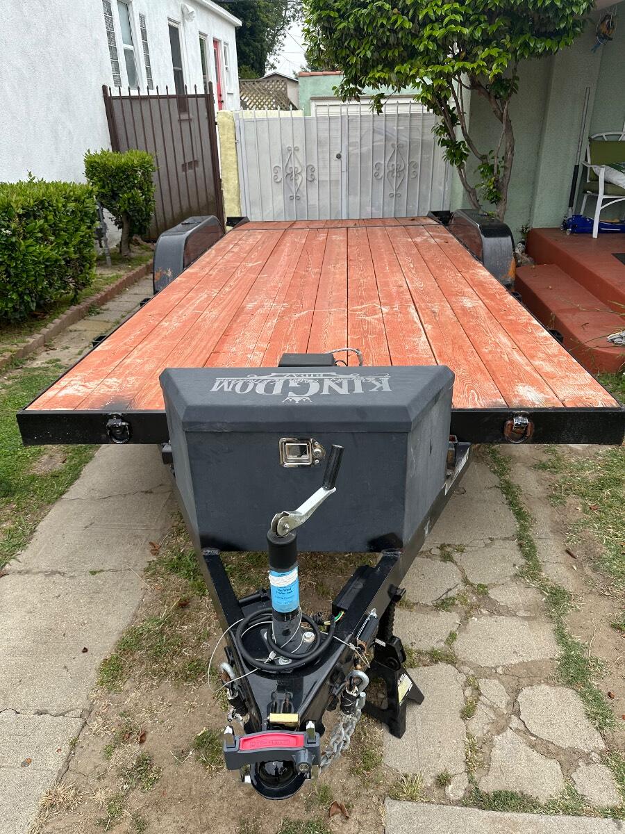 2024 Carson 18&rsquo; car hauler, with dovetail