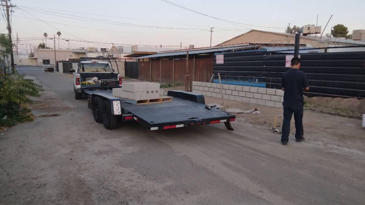 2023 Custom. C Car hauler with tail and ramps