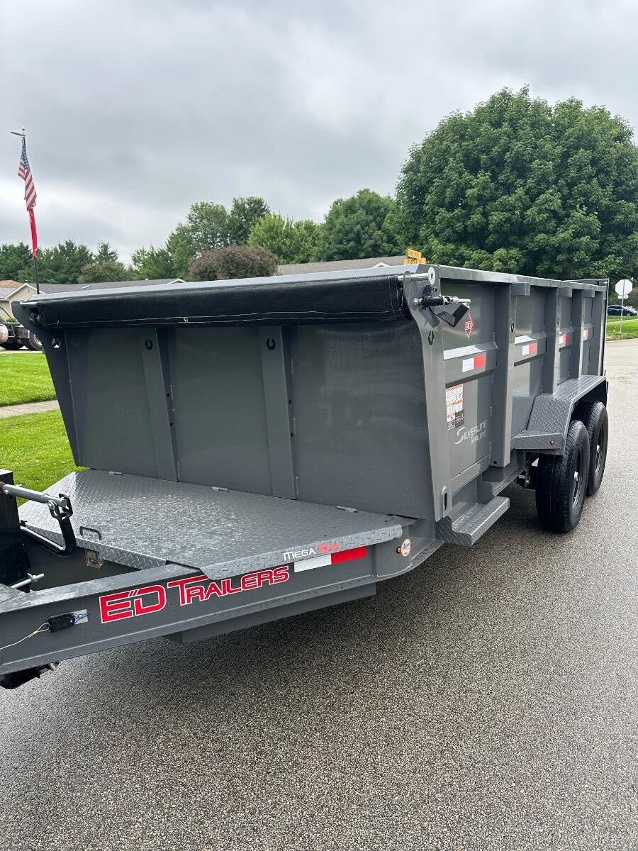 2026 ED Trailers Dump trailer with ramps