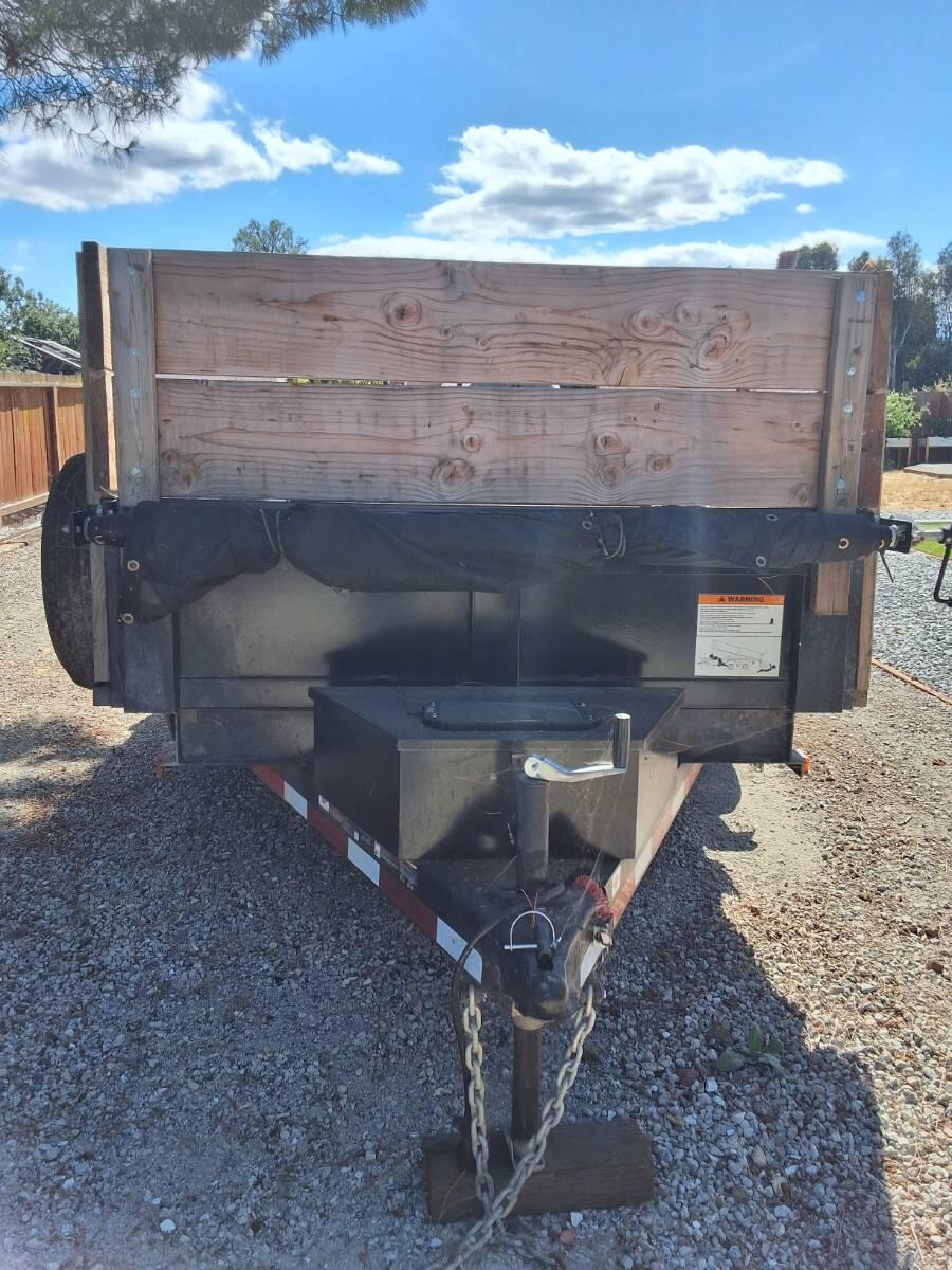 2021 101 6x12 dump trailer
