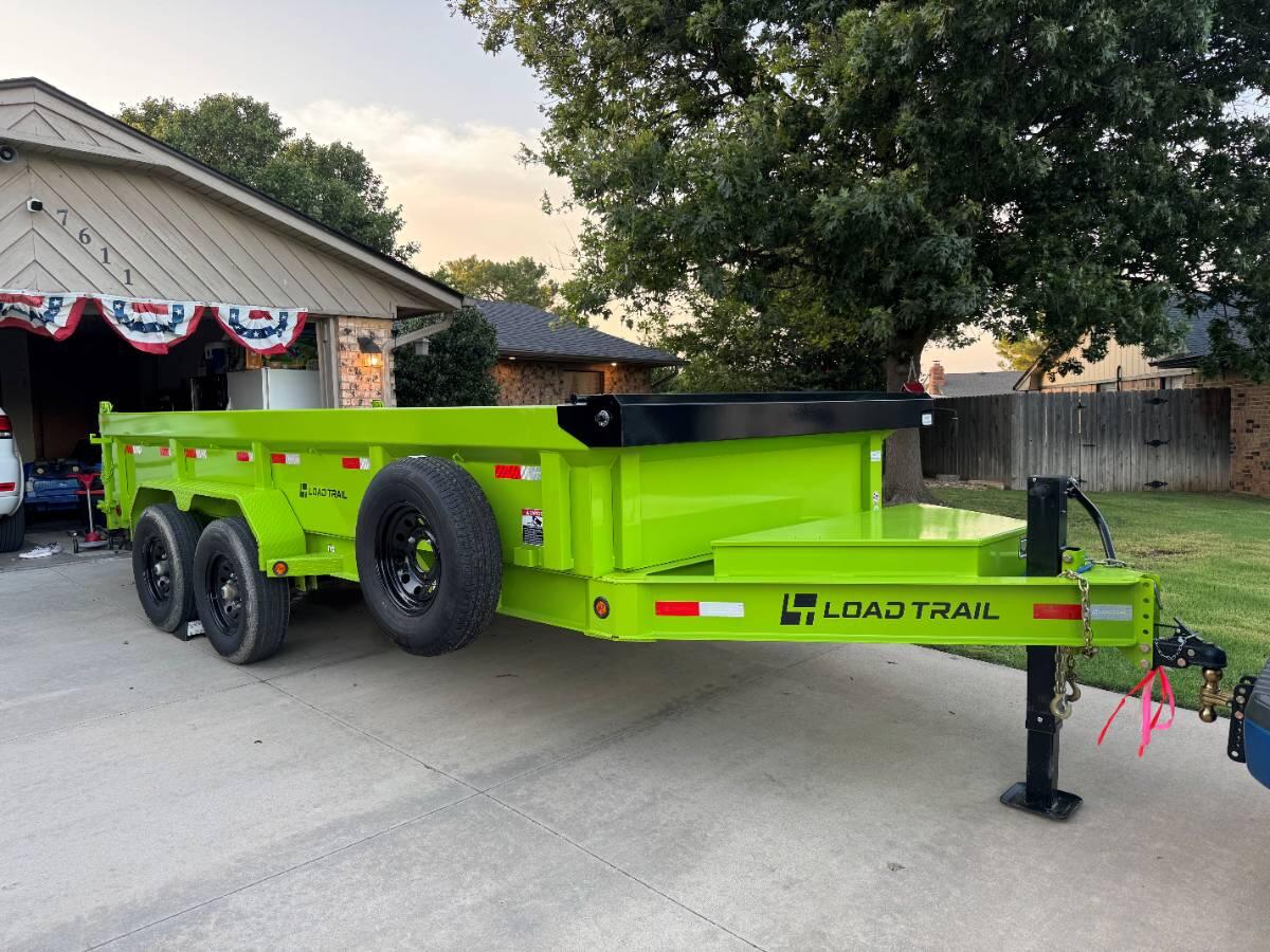 2025 Load Trail Dump 7x16 Dump w/Ramps