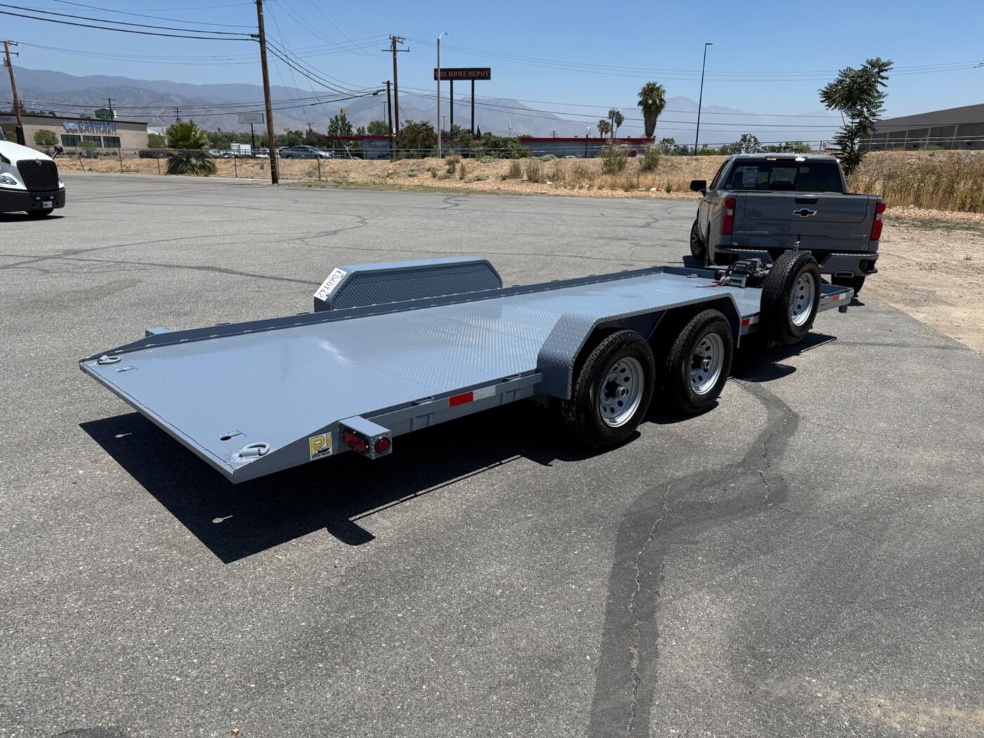 2026 RJ Custom Trailers 20 HLR Tilt Deck Car Hauler