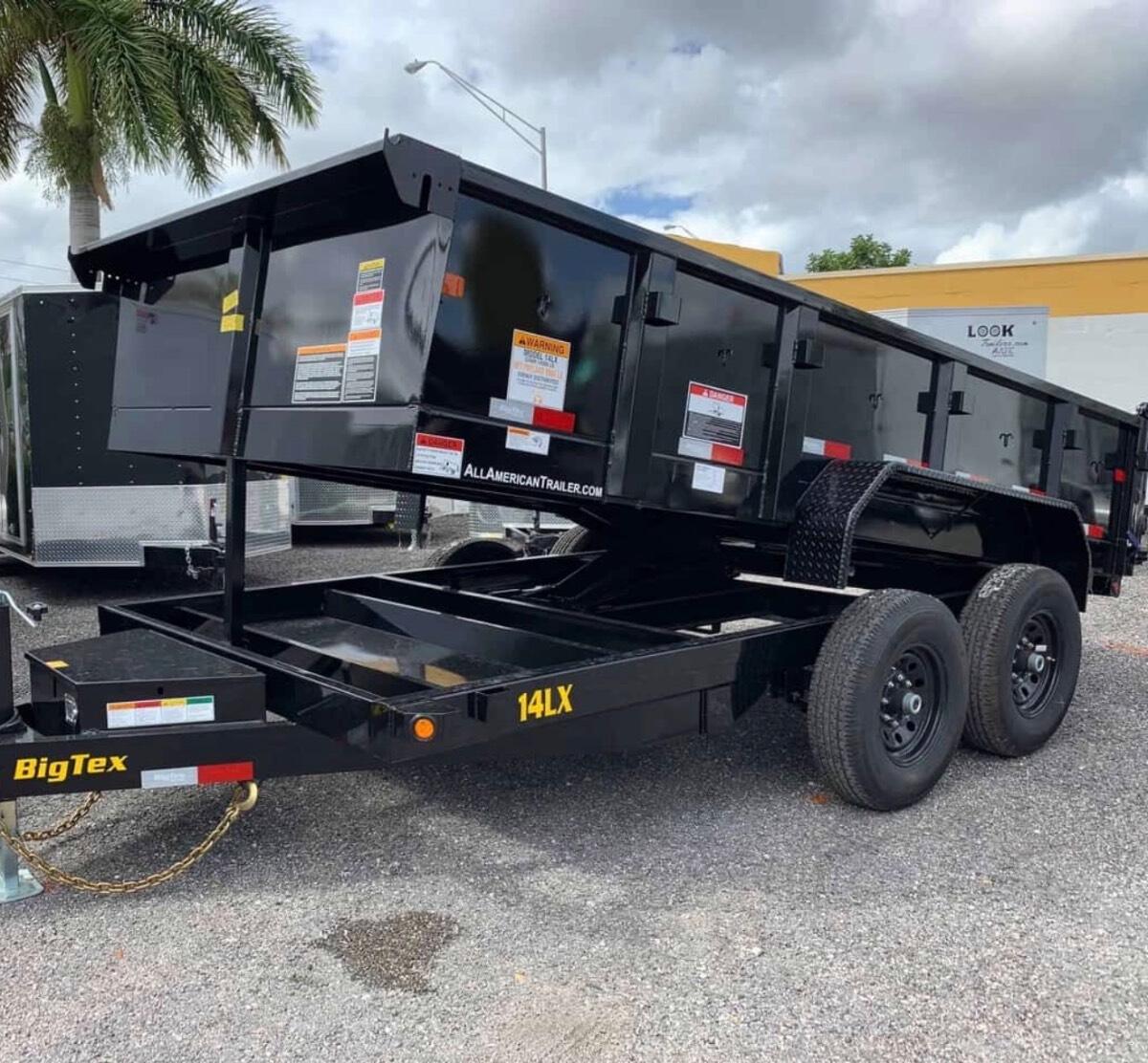 2025 Big Tex Big Tex dump trailer w/ sides