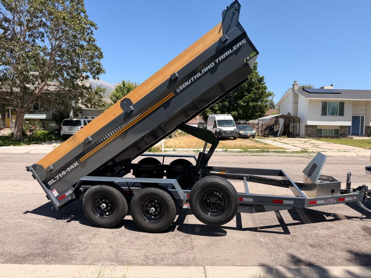 2026 Southland 7x14 dump trailer