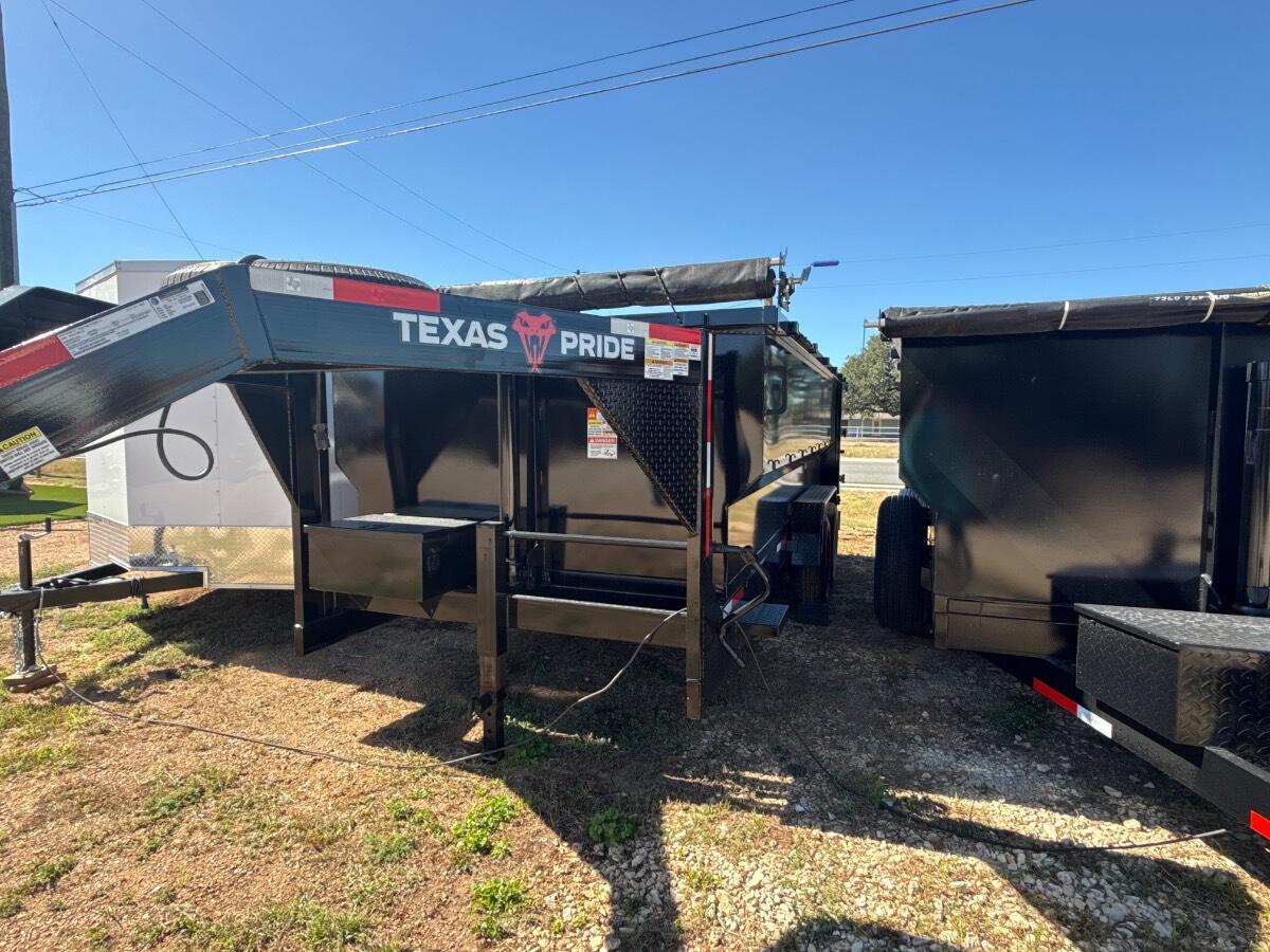 2026 Texas Pride 16 ft Dump Trailer