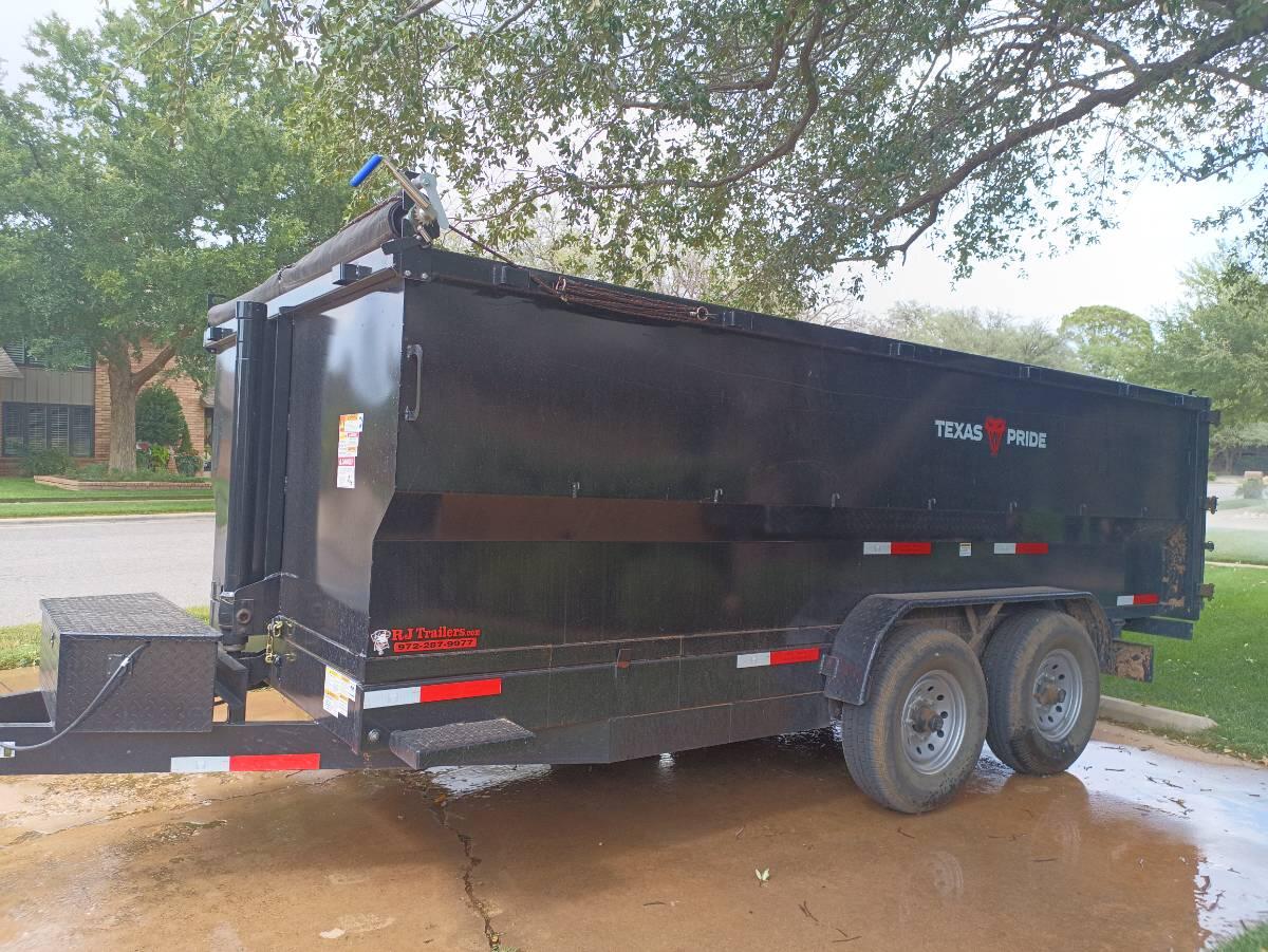 2025 Texas pride dump trailer, 16' x 7' x 4'