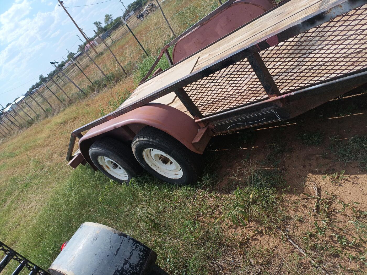 1989 Lee Utility 16' tandem