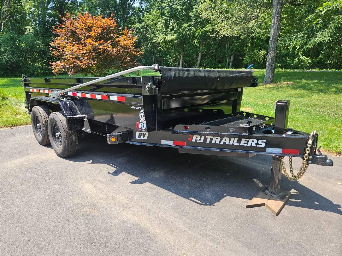 2026 Pj 14ft HD  Dump Trailer