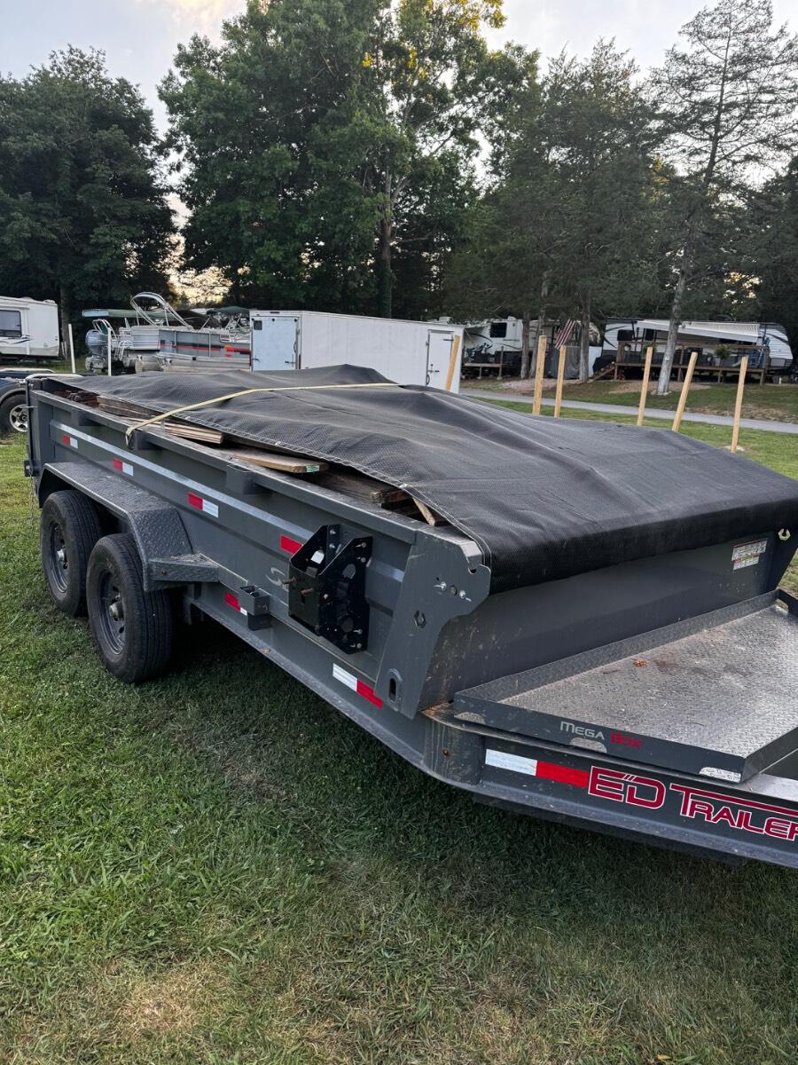 2025 Silver line 7x14 dump trailer rental