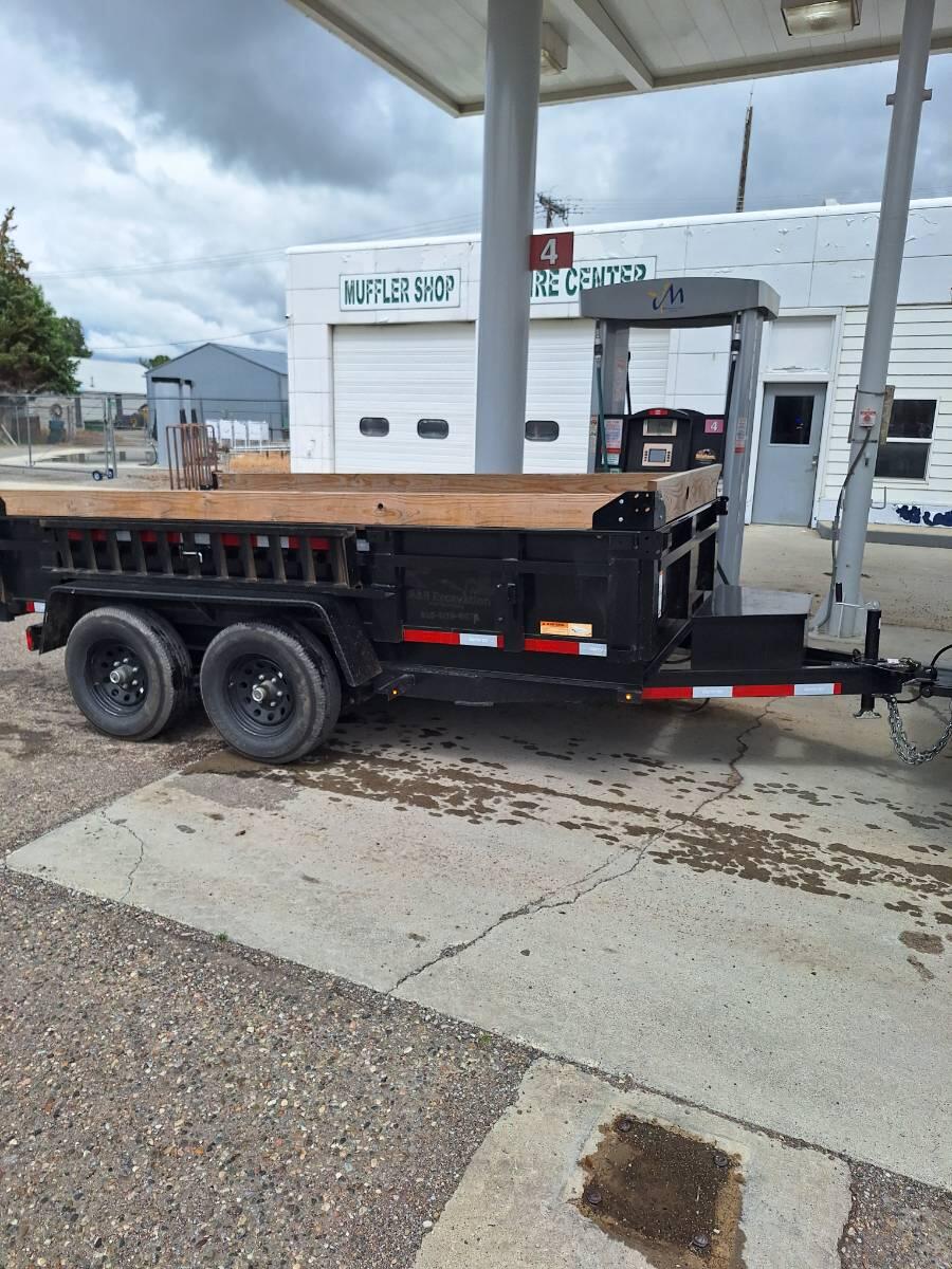 2025 Interstate 6x12 dump trailer, 10,000lb GV