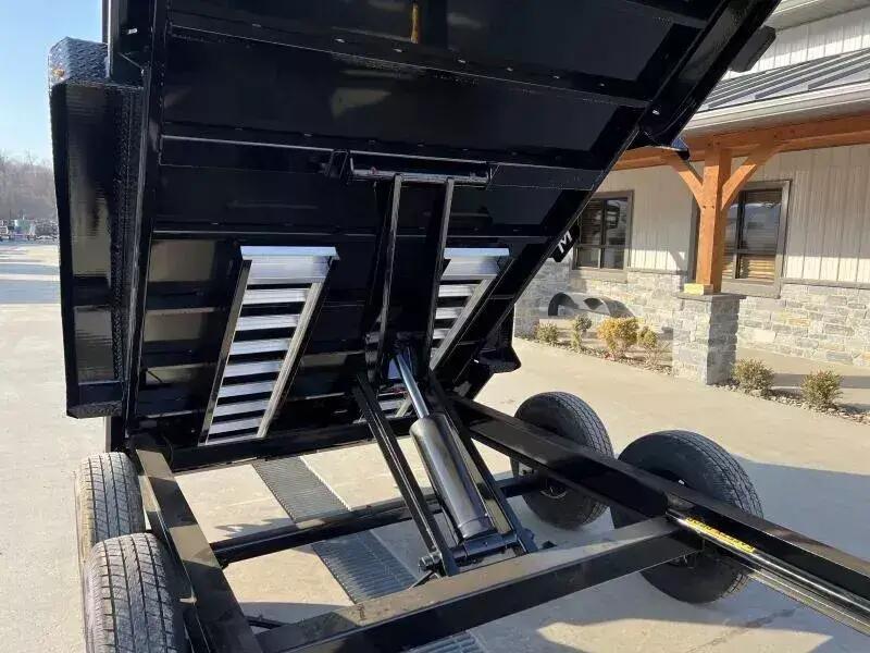 2026 Mortiz 7x14' Dump Trailer w/ Hi-Sides