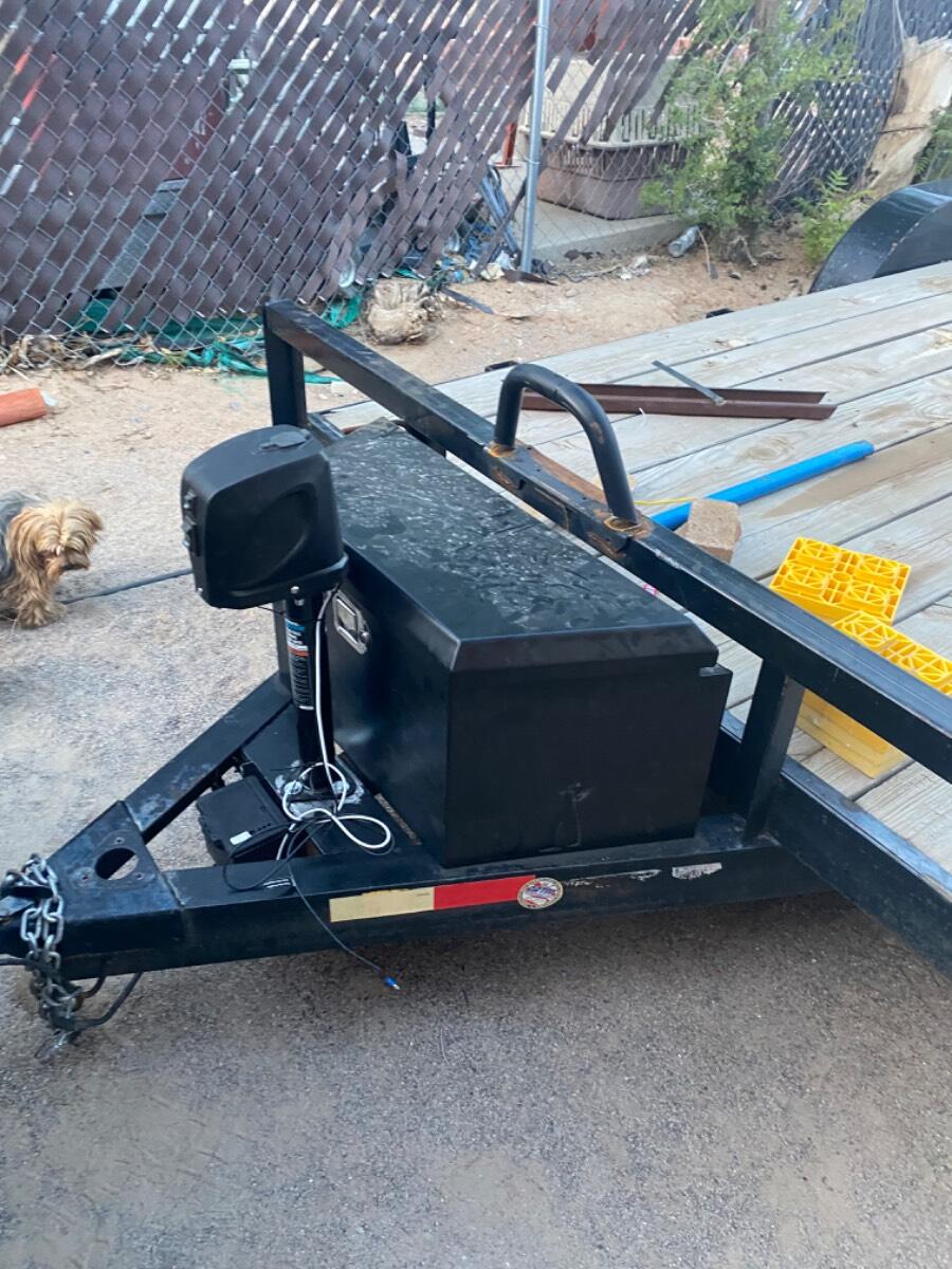 2022 Heavy duty car hauler with winch