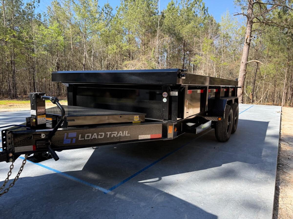 2026 LoadTrail 7x14 dump trailer. 14k lift