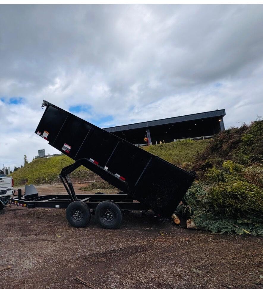 2025 Big tex 🚛 Dump Trailer Rental &amp; Junk