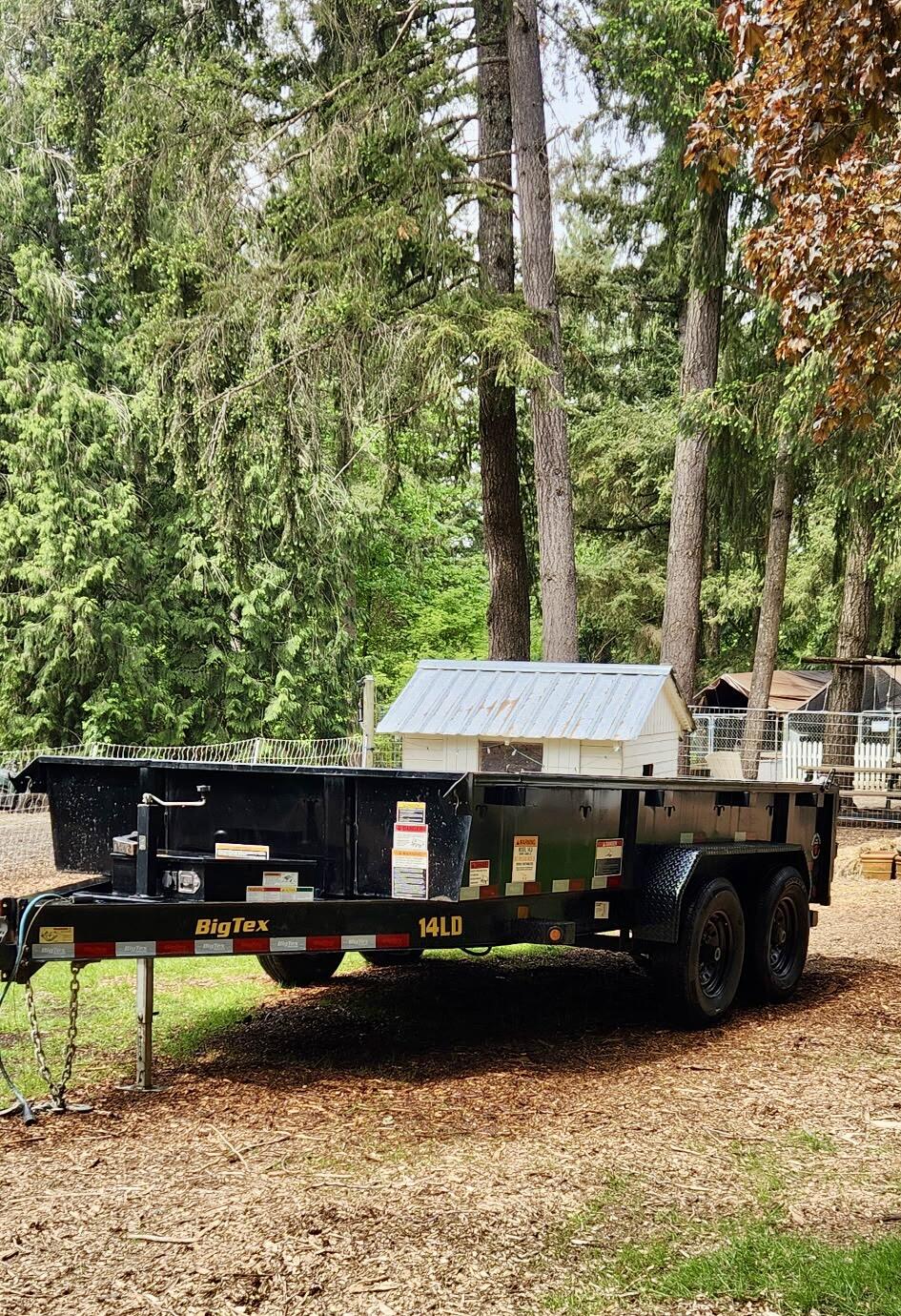 2021 Big Tex 14LD 7' x 14' Dump Trailer W/ Ramps