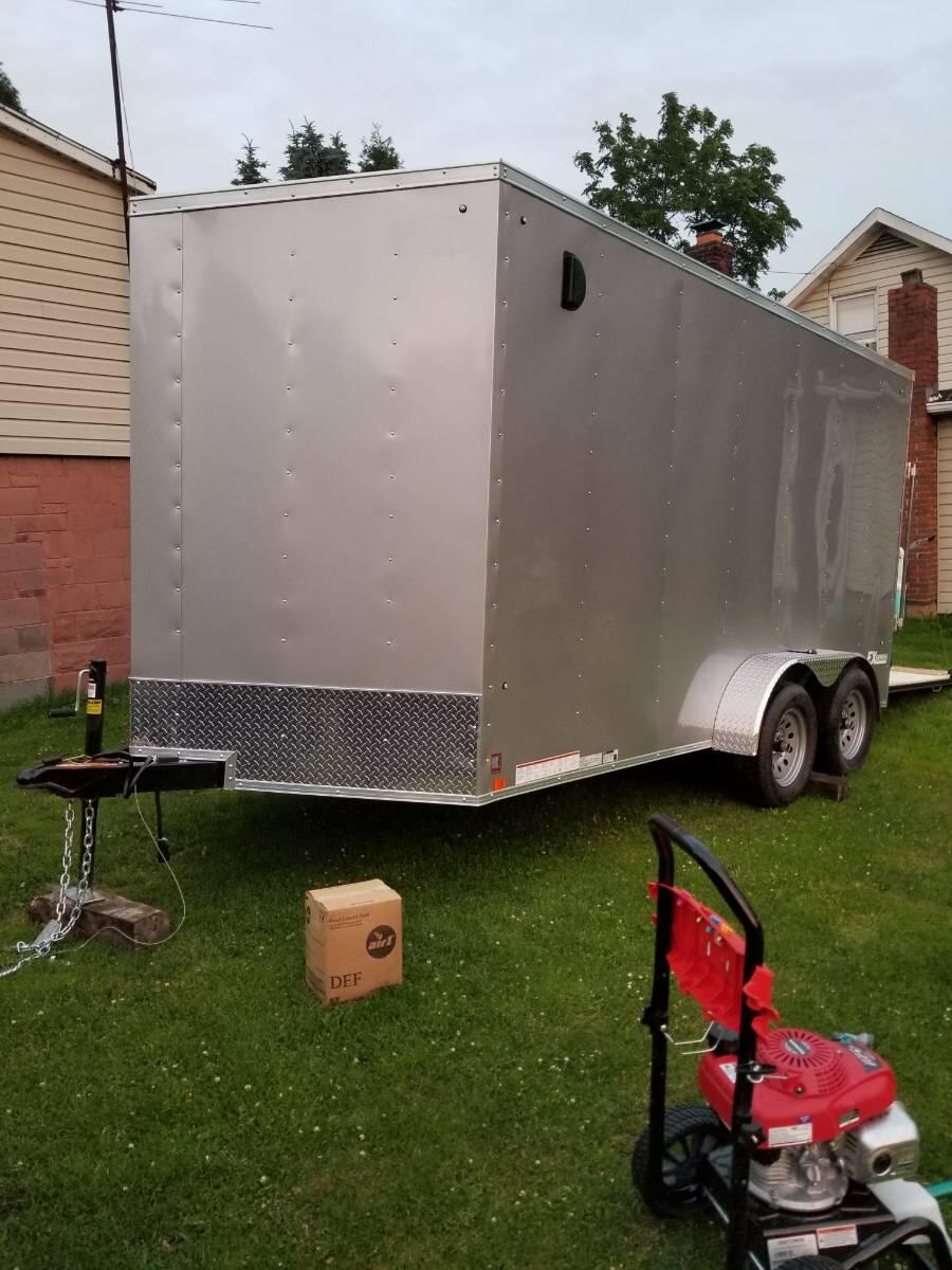 2019 Cargo express 7000 gvw 7ftx14ft brakes