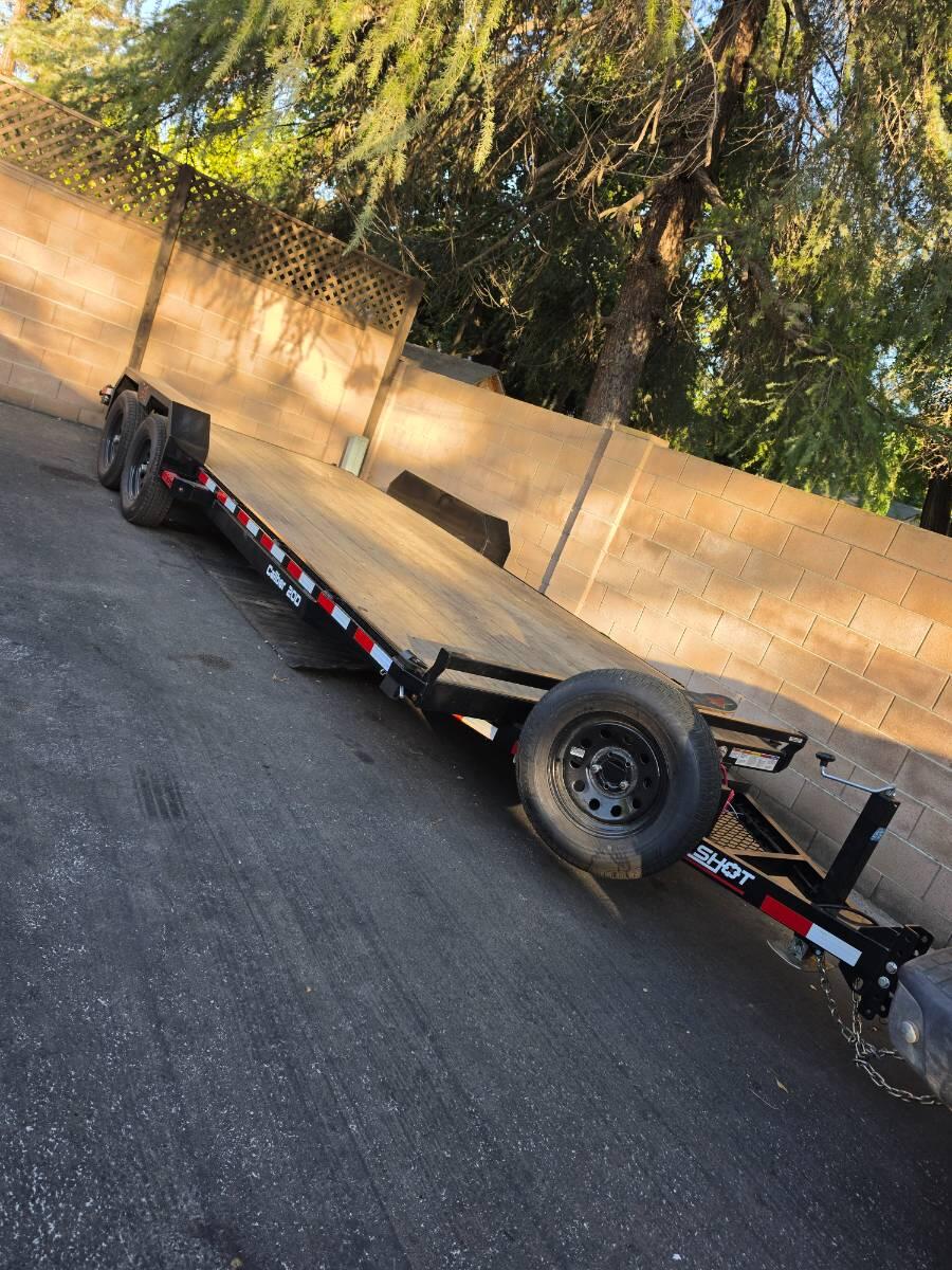 2026 BuckShot 20FT CAR HAULER WITH DOVETAIL