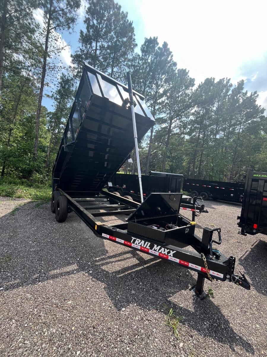 2026 Trail Maxx 16x83x4 dump trailer