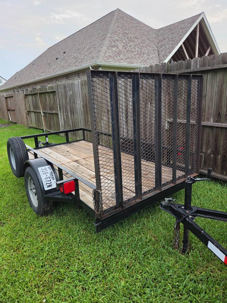 2019 C&amp;M 5x10 Utility Trailer with ramp