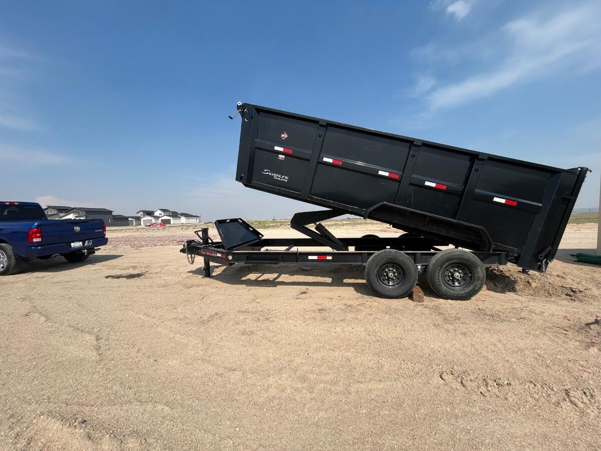 2025 ED Trailers 16ft Dump Trailer