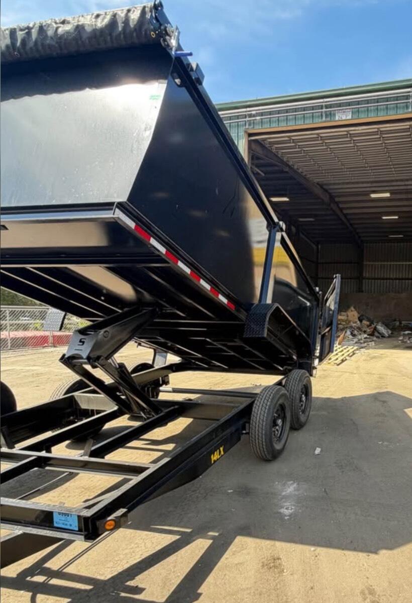 2027 Big Tex 7x14x4 14k lbs