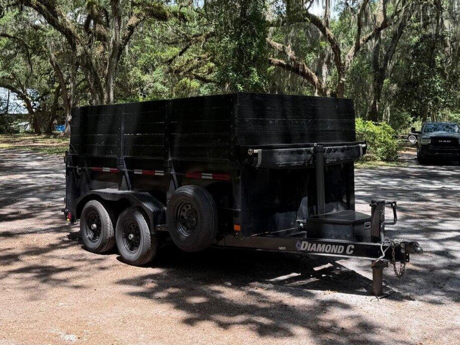 2022 Diamond C Dump Trailer MDT 14.5 cubic Yard