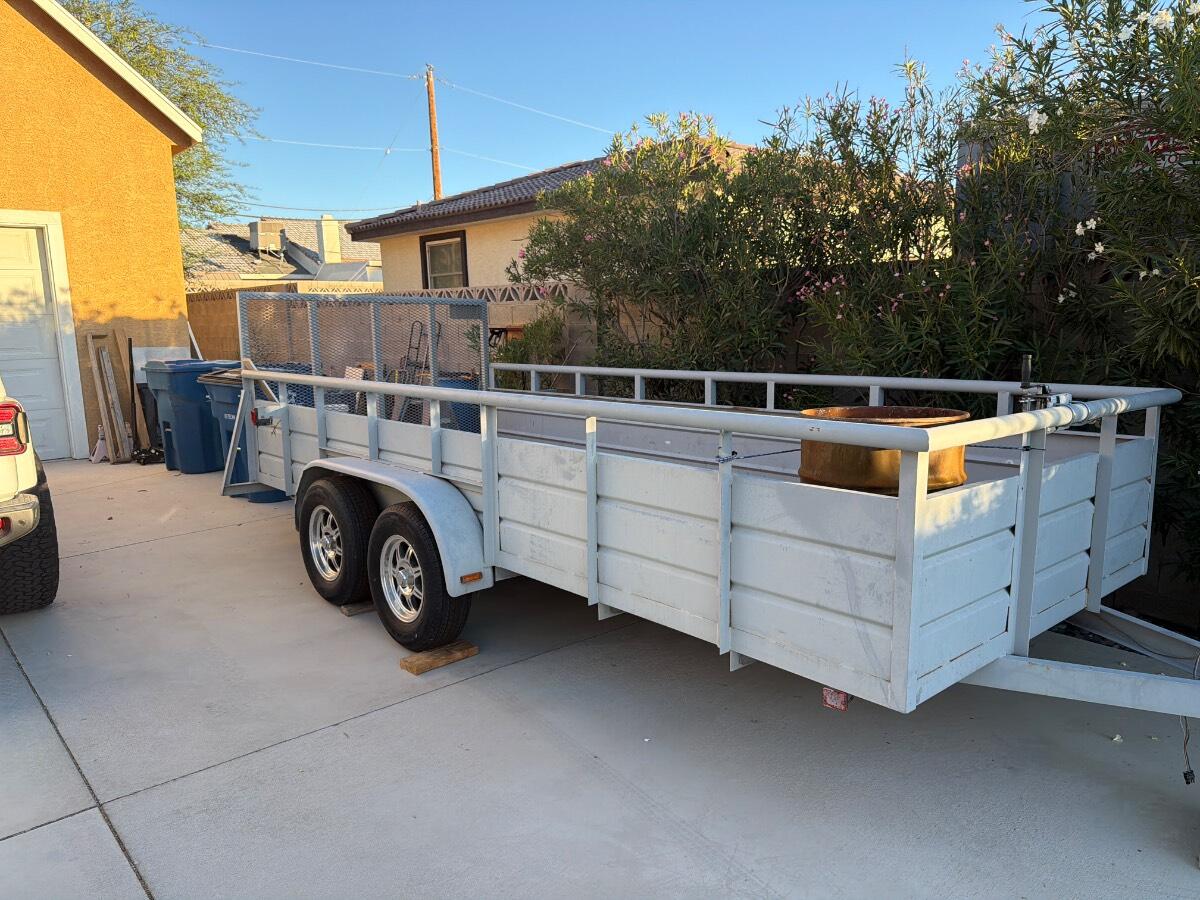 2001 Carson 6x16 utility trailer