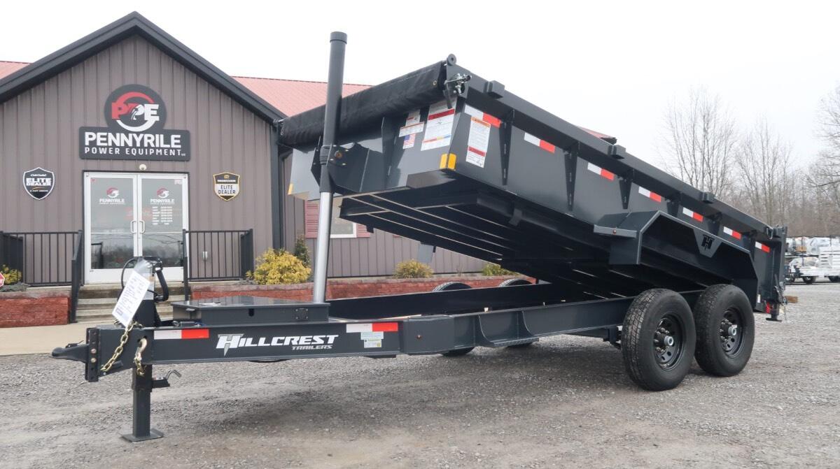 2026 Hillcrest 7x14 dump trailer